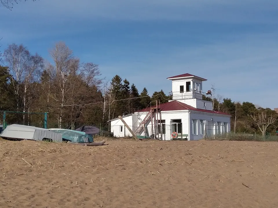 Золотой пляж Зеленогорска