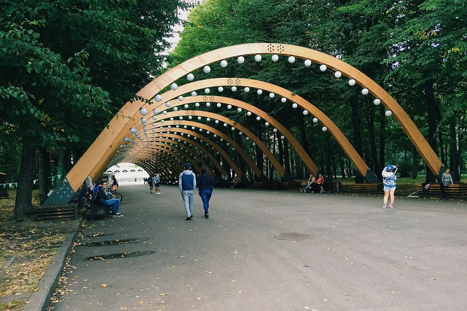 Главный вход в Сокольники