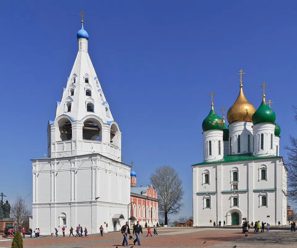 Успенский собор и Соборная площадь Коломны